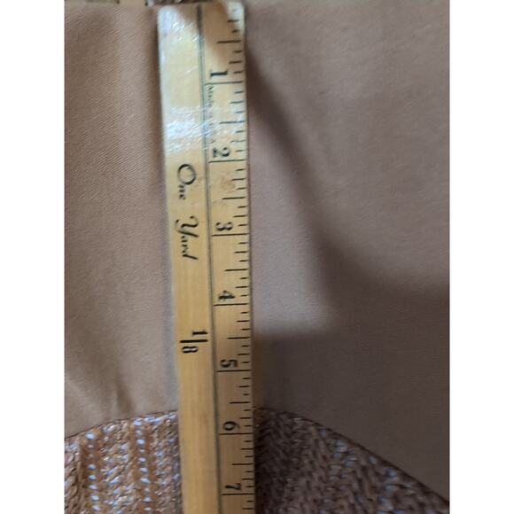 Sun 'N' Sand Woven Poly Straw Beach Tote Bag Faux Leather Handles Embroidered - Picture 15 of 15